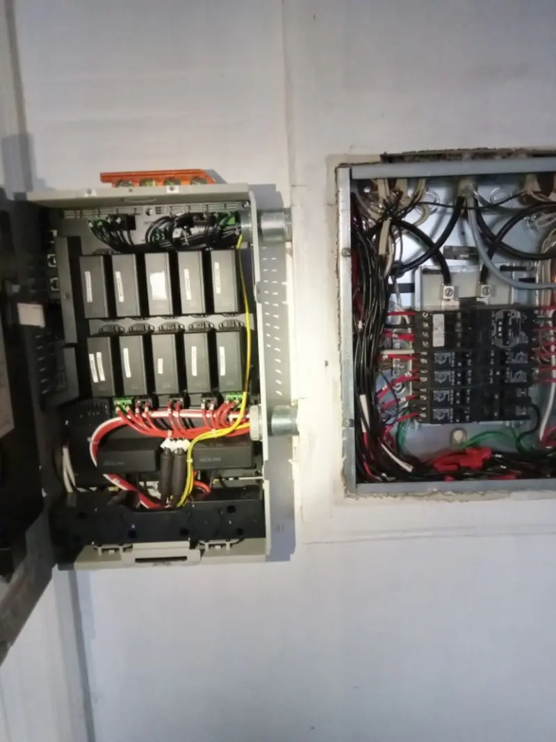 Electrical panel upgrade completed for Ring Doorbell Installation in Crestview Hills
